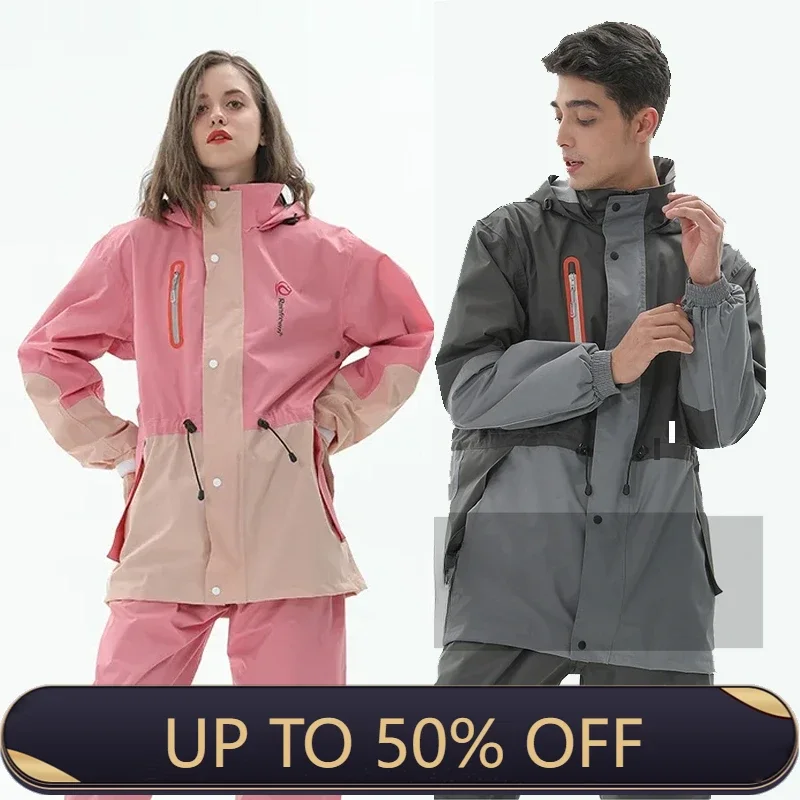 Fishing Rain Suit - Ensemble imperméable pour adulte : veste