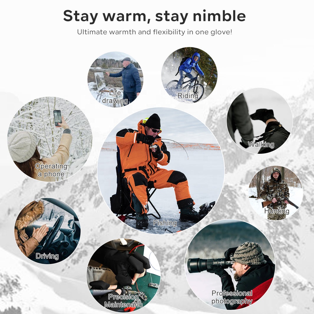 Gants de pêche en plein air, i - Fishing Gloves avis et prix