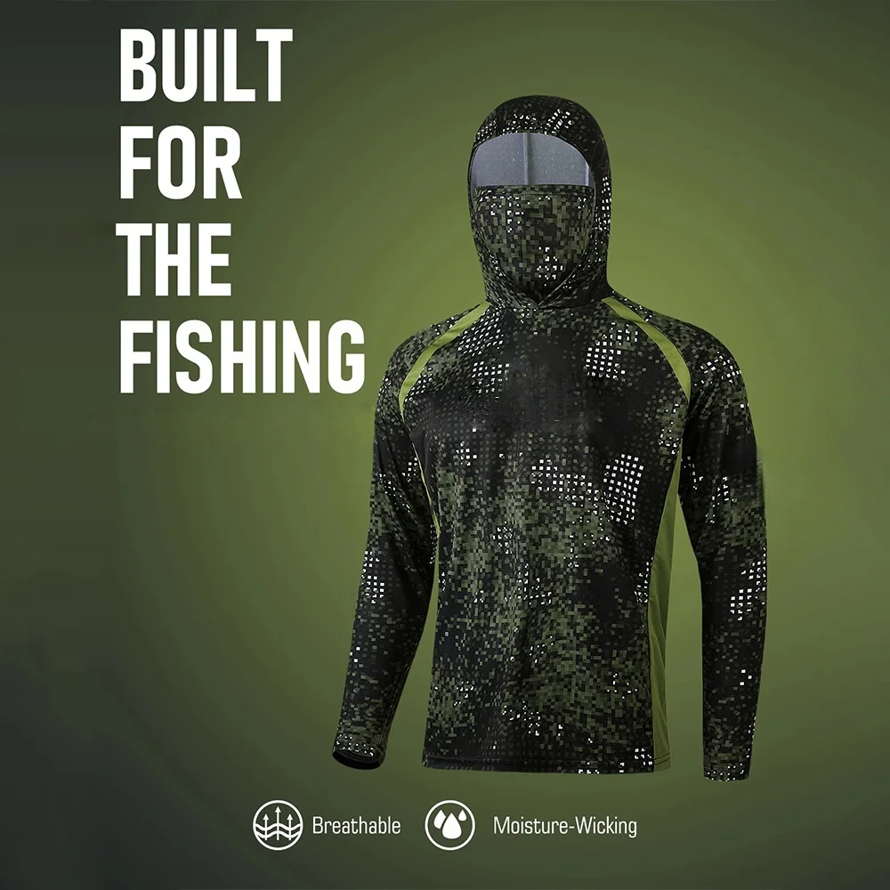 Vêtements de pêche pour hommes - Fishing Shirt Uv Protection avis et prix