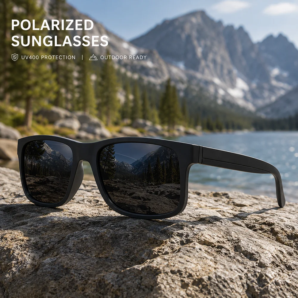 Nouvelles lunettes de soleil p - Fishing Sunglasses Polarized avis et prix